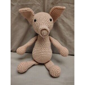 Crocheted Pig Stuffed animal
